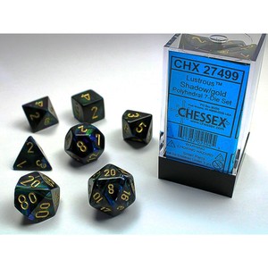 Dice Tcg Collector Nz: Chessex - Polyhedral 7-Die Set - Lustrous