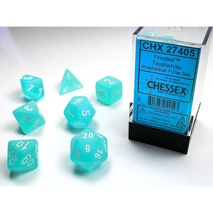 Dice Tcg Collector Nz: Chessex - Polyhedral 7-Die Set - Frosted