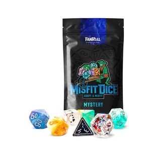 Dice Tcg Collector Nz: MDG - Fanroll Misfit Resin Dice Pack