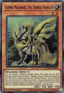 Dawn Of Majesty Tcg Collector Nz: Gizmek Naganaki, the Sunrise Signaler [DAMA-EN016] Ultra Rare
