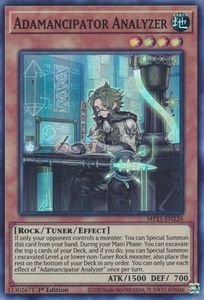 2021 Tin Of Ancient Battles Tcg Collector Nz: Adamancipator Analyzer [MP21-EN226] Super Rare
