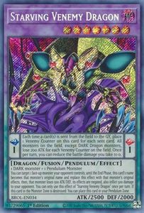 Brothers Of Legend Tcg Collector Nz: Starving Venemy Dragon [BROL-EN034] Secret Rare