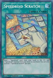 Brothers Of Legend Tcg Collector Nz: Speedroid Scratch [BROL-EN035] Secret Rare