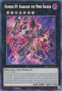 Brothers Of Legend Tcg Collector Nz: Number 89: Diablosis the Mind Hacker [BROL-EN073] Secret Rare