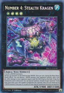 Number 4: Stealth Kragen [BROL-EN030] Secret Rare