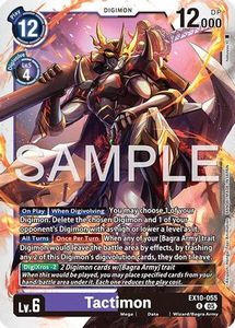 Tactimon (EX10-055) [Sinister Order] Foil