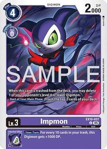 Impmon (EX10-037) [Sinister Order]