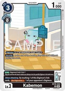 Kabemon (EX10-024) [Sinister Order]