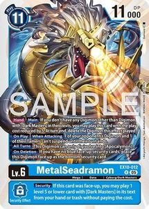 MetalSeadramon (EX10-012) [Sinister Order]
