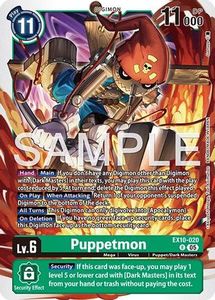 Puppetmon (EX10-020) [Sinister Order] Foil
