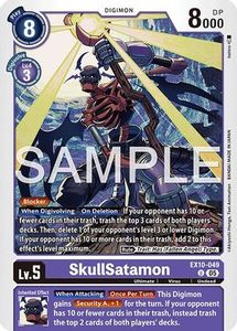 SkullSatamon (EX10-049) [Sinister Order]