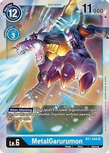 Bt1 Special Release Booster Tcg Collector Nz: MetalGarurumon [BT1-044] [Release Special Booster Ver.1.0]
