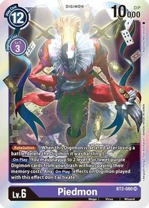 Bt1 Special Release Booster Tcg Collector Nz: Piedmon [BT2-080] [Release Special Booster Ver.1.0]