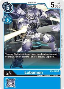 Bt4 Great Legend Tcg Collector Nz: Lobomon [BT4-025] [Great Legend]