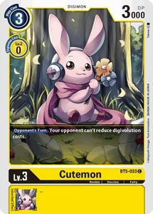 Bt5 Battle Of Omni Tcg Collector Nz: Cutemon [BT5-033] [Battle of Omni]
