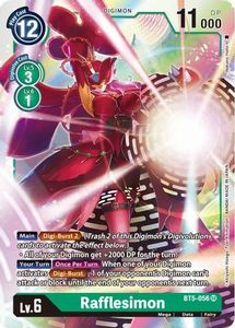 Bt5 Battle Of Omni Tcg Collector Nz: Rafflesimon [BT5-056] [Battle of Omni]