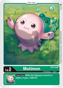 Starter Deck Giga Green Tcg Collector Nz: Motimon [ST4-01] [Starter Deck: Giga Green]