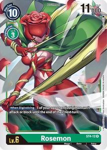 Starter Deck Giga Green Tcg Collector Nz: Rosemon [ST4-12] [Starter Deck: Giga Green]