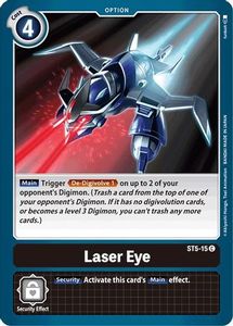 Starter Deck Machine Black Tcg Collector Nz: Laser Eye [ST5-15] [Starter Deck: Machine Black]