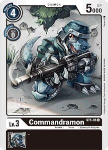 Starter Deck Machine Black Tcg Collector Nz: Commandramon [ST5-05] [Starter Deck: Machine Black]