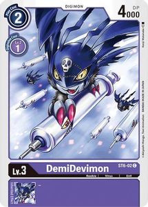 Starter Deck Venomous Violet Tcg Collector Nz: DemiDevimon [ST6-02] [Starter Deck: Venomous Violet]