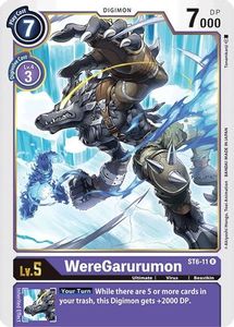 WereGarurumon [ST6-11] [Starter Deck: Venomous Violet]
