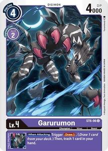Starter Deck Venomous Violet Tcg Collector Nz: Garurumon [ST6-06] [Starter Deck: Venomous Violet]