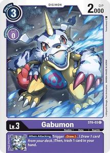 Starter Deck Venomous Violet Tcg Collector Nz: Gabumon [ST6-03] [Starter Deck: Venomous Violet]