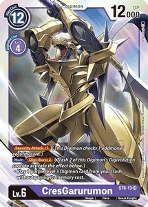 Starter Deck Venomous Violet Tcg Collector Nz: CresGarurumon [ST6-13] [Starter Deck: Venomous Violet]