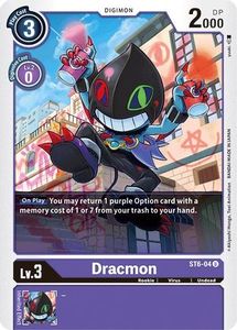 Starter Deck Venomous Violet Tcg Collector Nz: Dracmon [ST6-04] [Starter Deck: Venomous Violet]