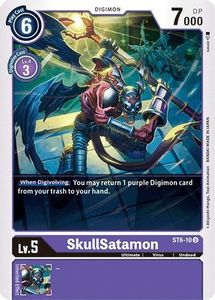 Starter Deck Venomous Violet Tcg Collector Nz: SkullSatamon [ST6-10] [Starter Deck: Venomous Violet]