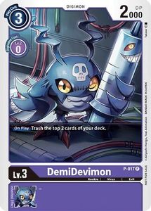 Digimon Promotional Cards Tcg Collector Nz: DemiDevimon [P-017] [Promotional Cards]