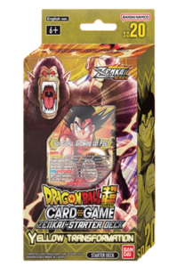 Dragon Ball Super Card Game: Zenkai - Starter Deck Yellow Transformation (SD20) *Sealed*