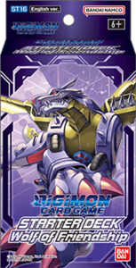 Digimon Trading Card Game Tcg Collector Nz: Digimon Card Game Series 16 - Starter Deck Wolf of Friendship (ST16) *Sealed*