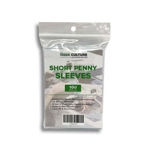Geek Culture - Short Penny Sleeves (100) Clear