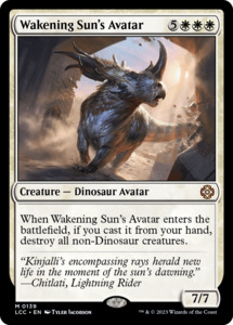 Mtg Singles Instock: Wakening Sun's Avatar [The Lost Caverns of Ixalan Commander]