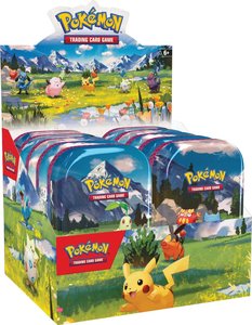 Pokemon Tcg Collector Nz: Pokemon TCG: Mega Evolution: Ascended Heroes Mini-Tin RANDOM CHOICE *Sealed* (PRE-ORDER, SHIPS FEB 20TH)