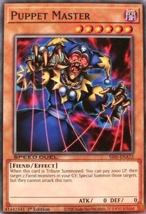 Speed Duel Starter Decks Twisted Nightmares: Puppet Master [SS05-ENA12] Common