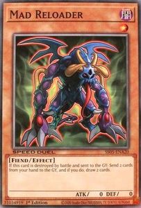 Speed Duel Starter Decks Twisted Nightmares: Mad Reloader [SS05-ENA20] Common