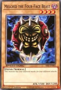 Speed Duel Starter Decks Twisted Nightmares: Melchid the Four-Face Beast [SS05-ENB04] Common
