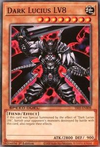 Speed Duel Starter Decks Twisted Nightmares: Dark Lucius LV8 [SS05-ENB08] Common