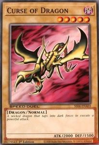 Speed Duel Starter Decks Match Of The Millennium Tcg Collector Nz: Curse of Dragon [SS04-ENA03] Common