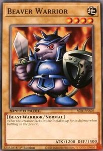 Speed Duel Starter Decks Match Of The Millennium Tcg Collector Nz: Beaver Warrior [SS04-ENA05] Common