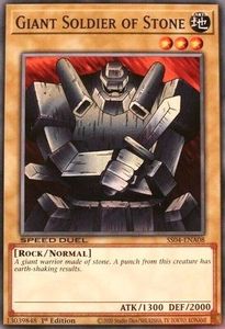 Speed Duel Starter Decks Match Of The Millennium Tcg Collector Nz: Giant Soldier of Stone [SS04-ENA08] Common