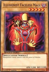 Speed Duel Starter Decks Match Of The Millennium Tcg Collector Nz: Illusionist Faceless Mage [SS04-ENB02] Common