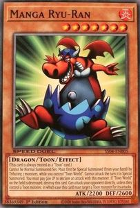 Speed Duel Starter Decks Match Of The Millennium Tcg Collector Nz: Manga Ryu-Ran [SS04-ENB05] Common