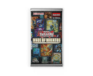 Yugioh! Booster Packs: Maze of Muertos *Sealed*