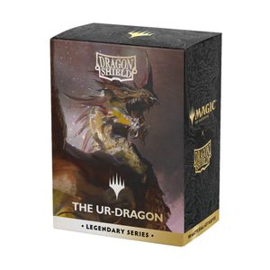 Card Sleeves Standard Sized Tcg Collector Nz: Dragonshield Sleeves - MTG Legendary Series: The Ur-Dragon (Matte Dual Art) (Standard Sized)