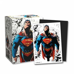 Card Sleeves Standard Sized Tcg Collector Nz: Dragonshield Sleeves - Superman Core Full (Matte Dual Art) (Standard Sized)
