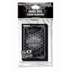 Card Sleeves Yu Gi Oh Sized: Yugioh! Dark Hex Card Sleeves